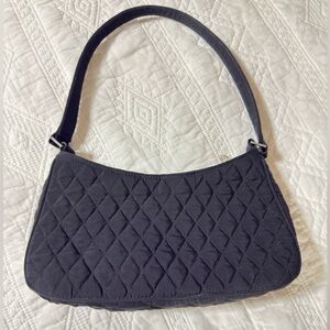 Classic Black Quilted Shoulder Bag